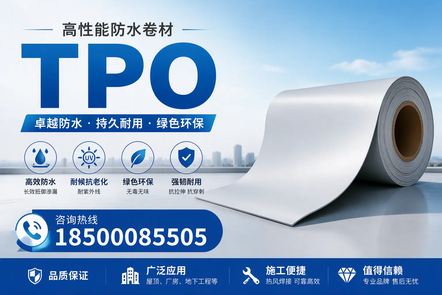 TPO材料的环保特性及其在马鞍山的应用
